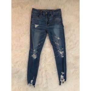 American Eagle Hi-Rise Denim Jegging